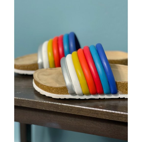 Nina Shoes - Rainbow Slides